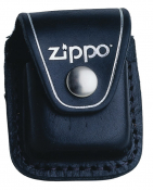 Zippo Ledertasche schwarz Clip