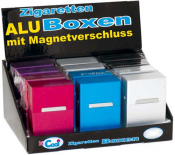 ALU Box mit Magnetverschluss farbig